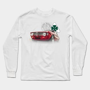 Alfa Romeo Quadrifoglio 105 GTA Coupe Long Sleeve T-Shirt